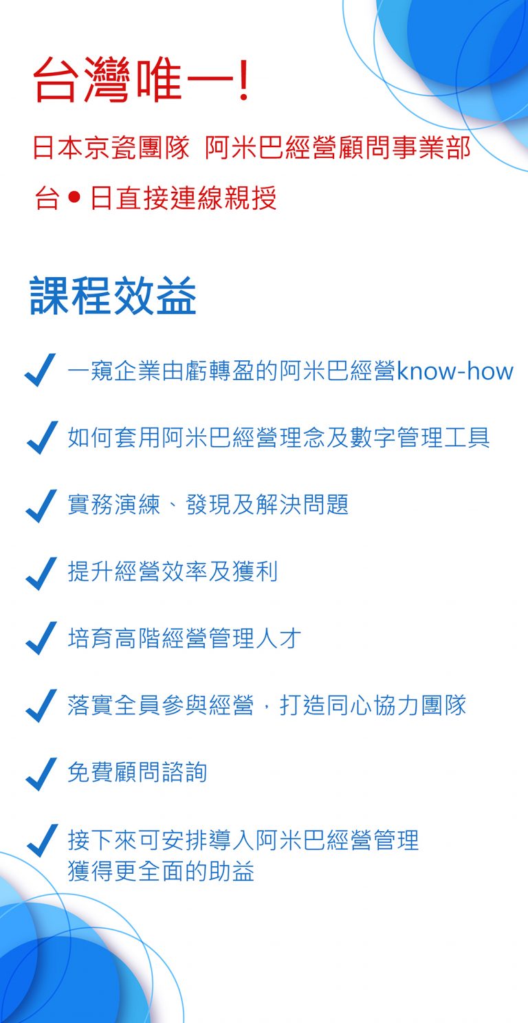 經營管理　企業經營管理　阿米巴經營管理